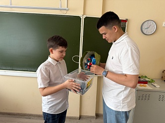 Волонтерство Аким Мершиев, 9 класс