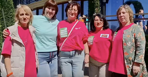 Второй день у наших наставников.