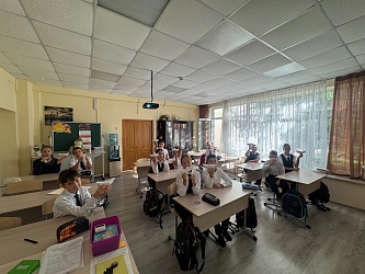 Сегодня, 16 сентября, в нашем первичном отделении прошел второй день акции «Неделя ценностей» от регионального Совета Первых