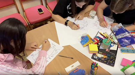 2 июля в актовом зале нашей гимназии прошёл интенсивный тренинг для ребят, готовящихся к финалу всероссийского конкурса "Большая перемена".