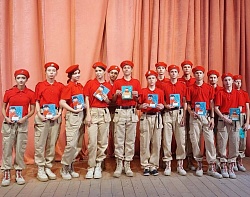 Сегодня юнармейски отряд гимназии №1 побывал на Всероссийском Едином Дне открытых дверей Домов "Юнармии"!