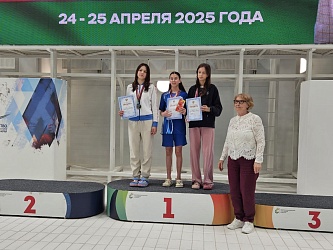 24-25 апреля в Краснодаре состоялись краевые соревнования по плаванию
