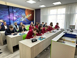 Прошло открытие кабинета ФИЗИКИ