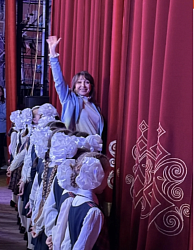 Мы продолжаем делиться вдохновляющими историями о творческих наставниках наших гимназистов!