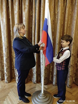 16.01.2023 Поднятие флага, Разговоры о важном