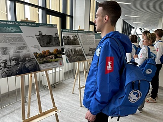 Наш выпускник, Илья Щербаков, принял участие в проекте "Внуки Победы".