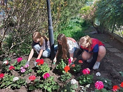 16 апреля в гимназии прошёл настоящий праздник юннатов. 