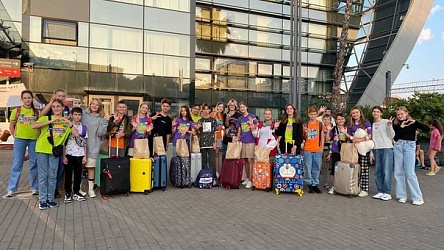 Путешествие мечты началось для 9-ти победителей Большой перемены среди 5-7 классов из Гимназии №1 🏆🚂🚃🚃🚃.