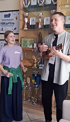 14 марта к нам в гимназию приехал главный специалист по работе с участниками департамента конкурса «Большая перемена» Движения Первых Алексей Александрович Бусоедов.