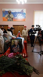 Церемония прощания с Верой Гавриловной Пикиной - ветераном Великой Отечественной войны